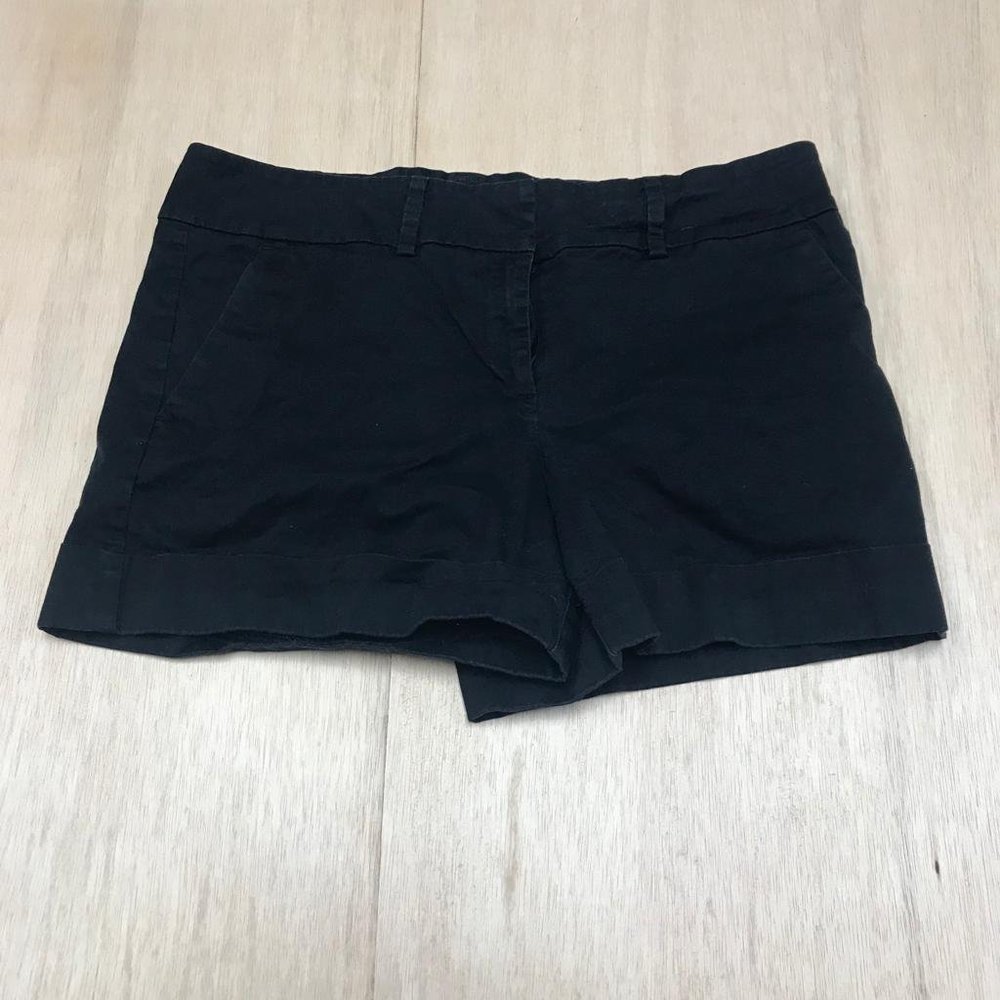 7avenue women black shorts size 12